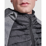 Minsk hybrydowa ocieplana kurtka unisex, s, czarny, szary