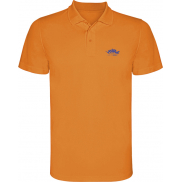 Monzha sportowa koszulka dziecięca polo z krótkim rękawem 150 g/m², 12, pomarańczowy