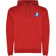Urban męska bluza z kapturem 280 g/m², m, czerwony