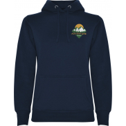 Urban damska bluza z kapturem 280 g/m², 2xl, niebieski