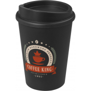 Americano® Switch kubek o pojemności 300 ml z pokrywką, czarny