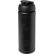 Baseline Rise bidon o pojemności 750 ml z wieczkiem zaciskowym, czarny