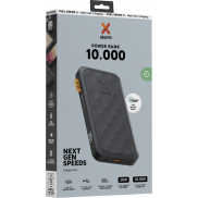 Seria Xtorm FS510 Fuel powerbank o pojemności 10 000 mAh i mocy 20 W, czarny