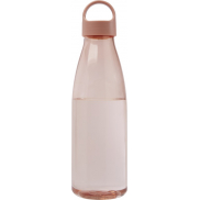 Bergen butelka na wodę o pojemności 800 ml z tworzyw sztucznych pochodzących z recyklingu, różowy