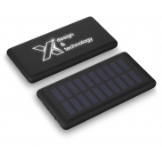 Solarny podświetlany powerbank SCX.design P30, czarny