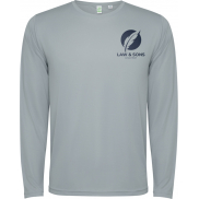 Estoril long sleeve kids t-shirt 125 g/m², 8, szary