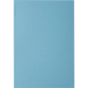 Notatnik A5 Novella Austen Colours z miękką okładką z materiału z recyklingu, 50 kartek, niebieski