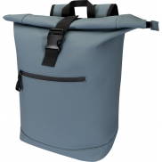 Resi Plus plecak na 15-calowego laptopa o pojemności 18 l z recyklingu, z certyfikatem GRS i zwijaną górną częścią, niebieski
