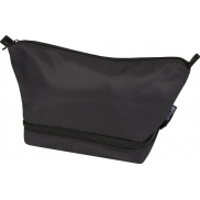 Trip Aware™, kosmetyczka podróżna wykonana z materiałów z recyklingu, 6 l, czarny