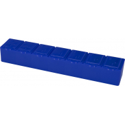 Dose 7-dniowy organizer na witaminy, niebieski