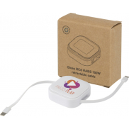Gloas kabel 5-w-1 z recyklingu do synchronizacji danych z funkcją szybkiego ładowania 100 W i zestawem narzędzi do smartfonów, b