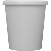 Americano® Piccolo kubek o pojemności 100 ml z pokrywką, biały