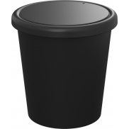 Americano® Piccolo kubek o pojemności 100 ml z pokrywką, czarny