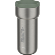 Mepal Ellipse kubek termiczny ze stali nierdzewnej o pojemności 375 ml, zielony