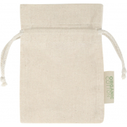 Odisha organiczna torebka prezentowa z certyfikatem OCS o gramaturze 140 g/m² — 15 x 10 cm , piasek pustyni
