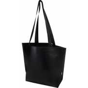 Duo torba na zakupy z certyfikatem GRS z recyklingu, podwójnie laminowana, 18 l, czarny