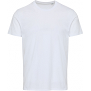 Azurite organiczna koszulka unisex o gramaturze 160 g/m² z krótkim rękawem i certyfikatem OCS, m, biały