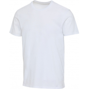 Azurite organiczna koszulka unisex o gramaturze 160 g/m² z krótkim rękawem i certyfikatem OCS, l, biały