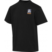 Lucas 260 g/m2 koszulka oversize unisex z bawełny organicznej z certyfikatem OCS , s, czarny