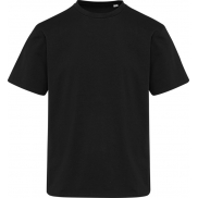 Lucas 260 g/m2 koszulka oversize unisex z bawełny organicznej z certyfikatem OCS , 3xl, czarny
