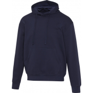 Boris 280 g/m2 bluza z kapturem unisex z bawełny organicznej z certyfikatem OCS w stylu oversize, 3xs, niebieski