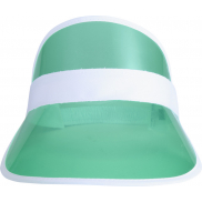 Bright czapka z przezroczystym daszkiem , zielony
