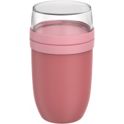 Mepal Ellipse izolowany pojemnik na lunch 750+300 ml, różowy
