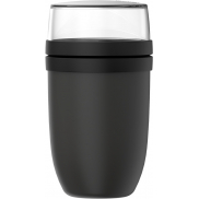 Mepal Ellipse izolowany pojemnik na lunch 750+300 ml, czarny