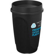 Alto POP kubek o pojemności 350 ml z pokrywką 360°, czarny