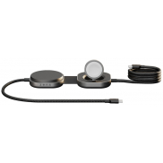 Zens Pro 3 kabel ładujący USB-C 3 w 1 o mocy 140 W, czarny