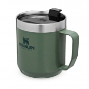 Kubek kempingowy Stanley Everyday 350 ml ze stali nierdzewnej, zielony