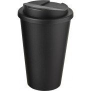 Brite-Americano® POP 350 ml termoizolowany kubek z pokrywką zabezpieczającą przed rozlaniem, czarny
