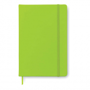 Notes A5, 96 kartek - limonka