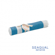 Ręcznik SEAQUAL® hammam 70x140 - turkusowy