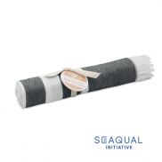 Ręcznik SEAQUAL®hammam 100x170 - szary