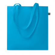 Torba Fairtrade 140gr/m² - turkusowy