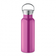 Butelka podwójna ścianka500 ml - fuksja