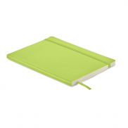 Notes A5 z recyklingu - limonka