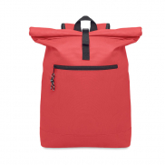 Plecak rolltop poliester 600D - czerwony
