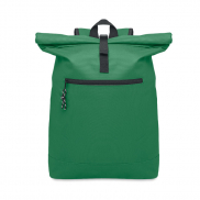 Plecak rolltop poliester 600D - ciemnozielony