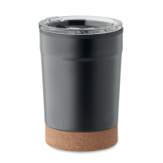 Kubek dwuściankowy 300 ml - czarny
