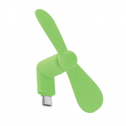 Przenośny wentylator USB - limonka