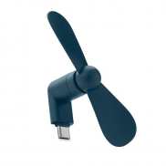 Przenośny wentylator USB - francuski granat