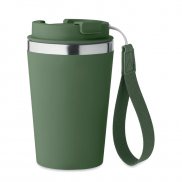 Kubek dwuścienny 350 ml - ciemnozielony