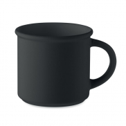Matowy kubek ceramiczny 300 ml - czarny