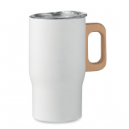 Kubek z podwójną ścianką 350 ml - biały