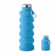 Składana butelka 500 ml - baby blue