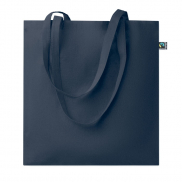 Torba na zakupy Fairtrade 180gr - niebieski