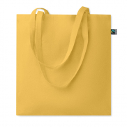 Torba na zakupy Fairtrade 180gr - żółty