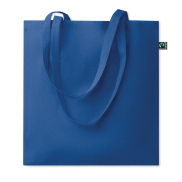 Torba na zakupy Fairtrade 180gr - niebieski